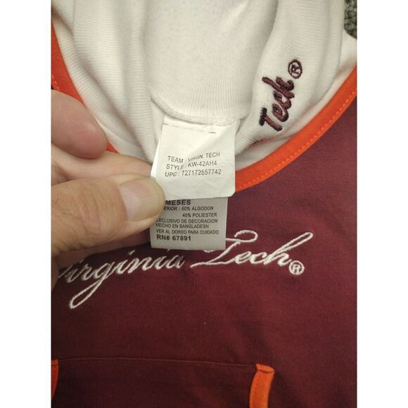 Virginia Tech Cheerleading Outfit Size 18 Months... Hokies...Big Logo - ADORABLE - Picture 4 of 10